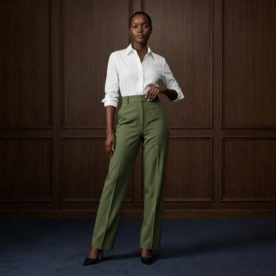 Standard Wool High Waist Pants