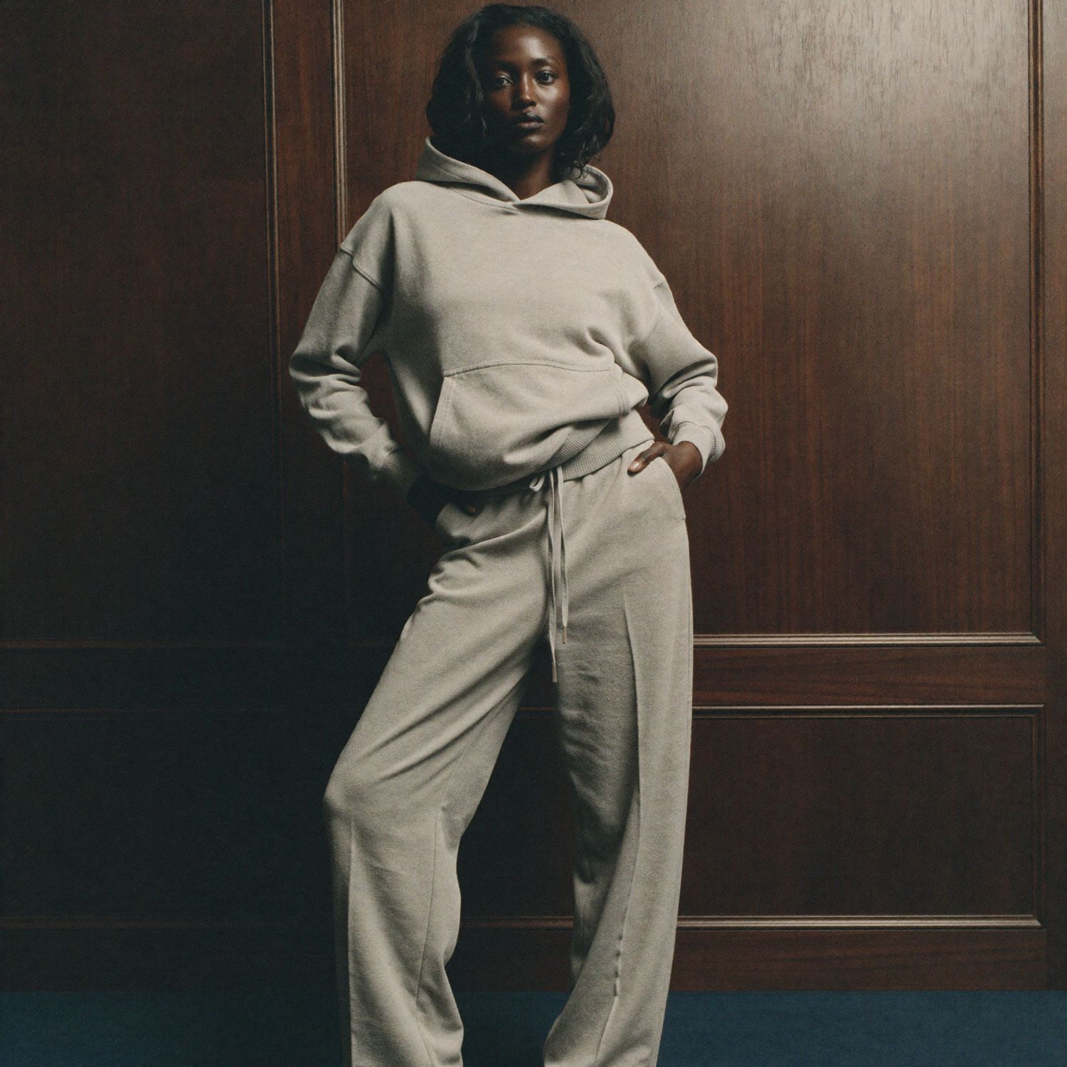 Standard Cotton Essential Hoodie And Sweatpants