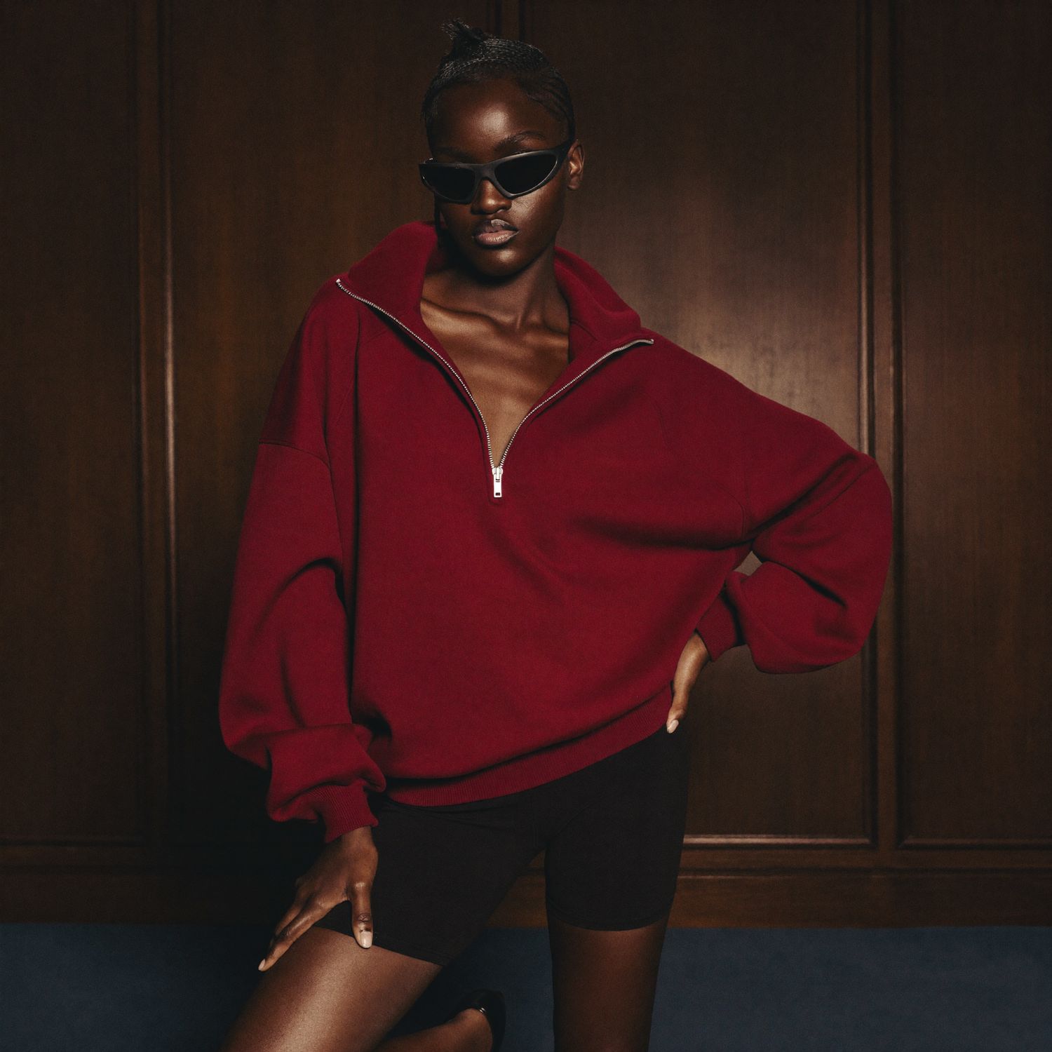 The Ember Oversized Quarterzip