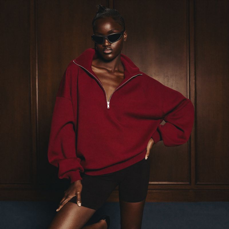 The Ember Oversized Quarterzip