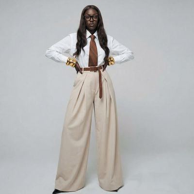 Smart Shirt and Pleated Pants