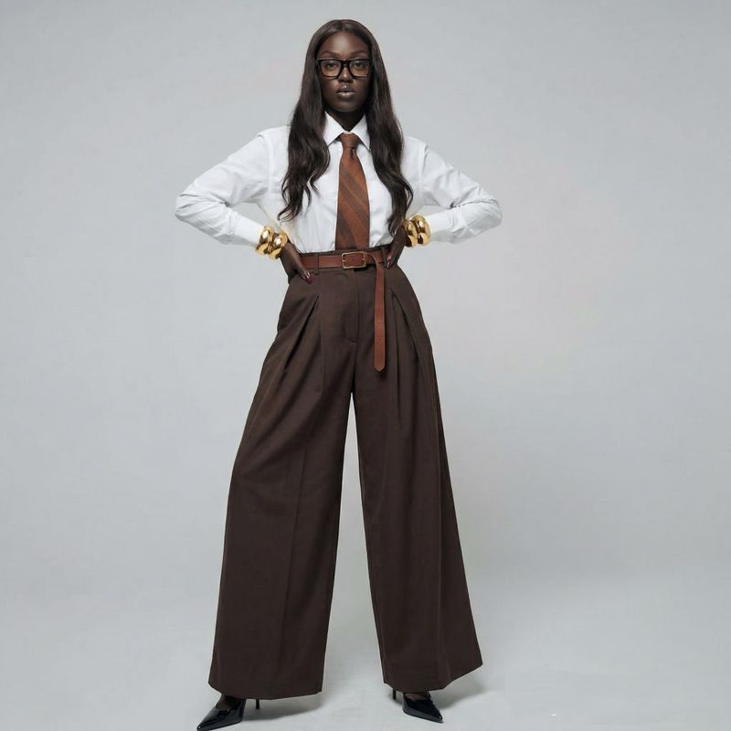 Smart Shirt and Pleated Pants