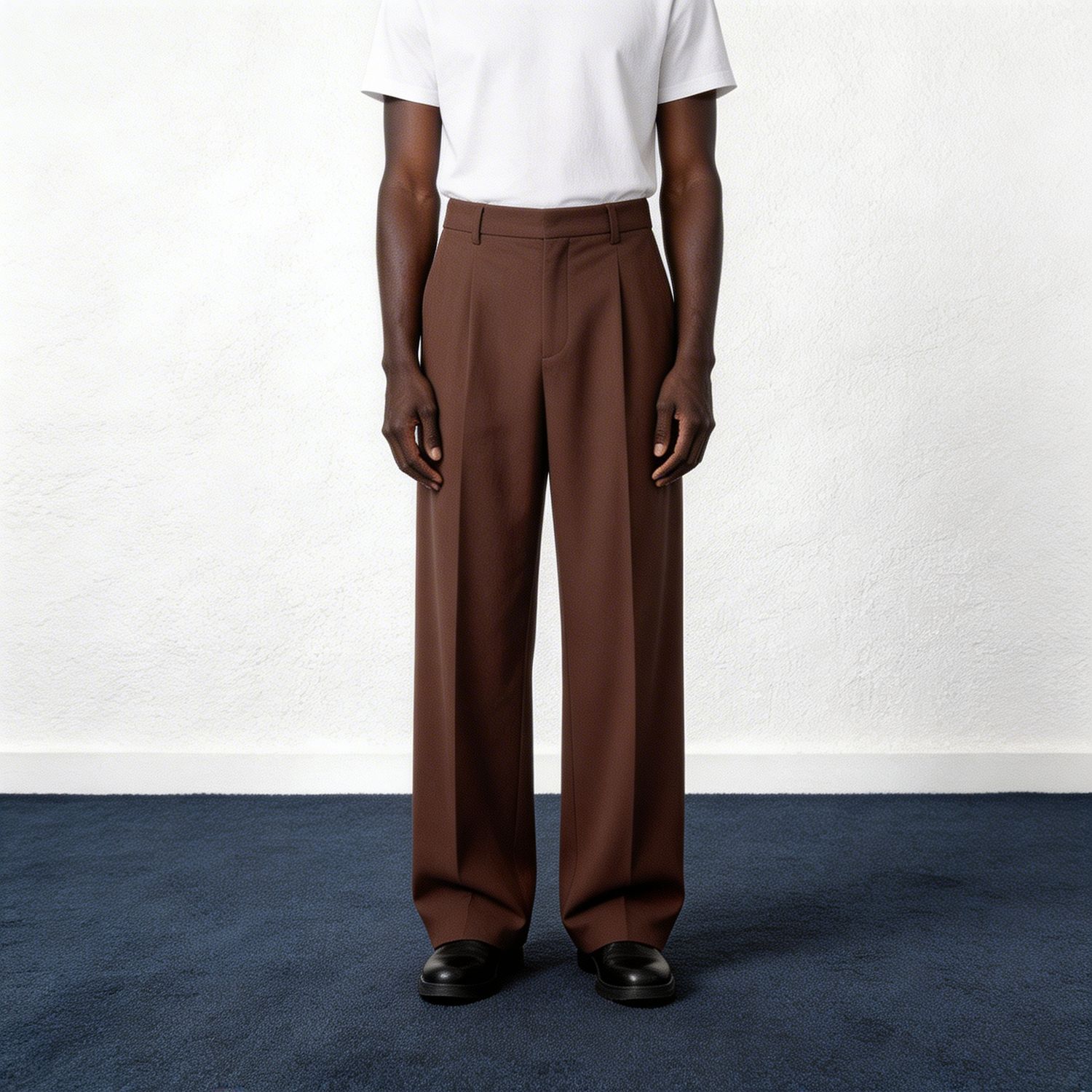 Standard Cotton Baggy Post Pants