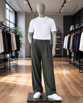 Men’s Relaxed Pleat Pants