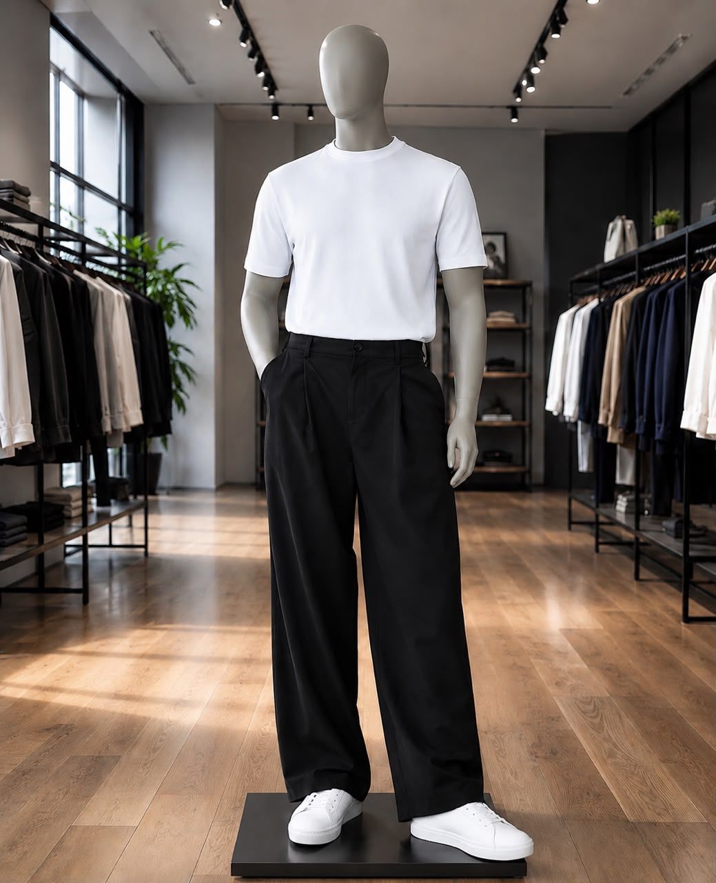 Men’s Relaxed Pleat Pants