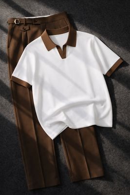 The Patch Polo Set
