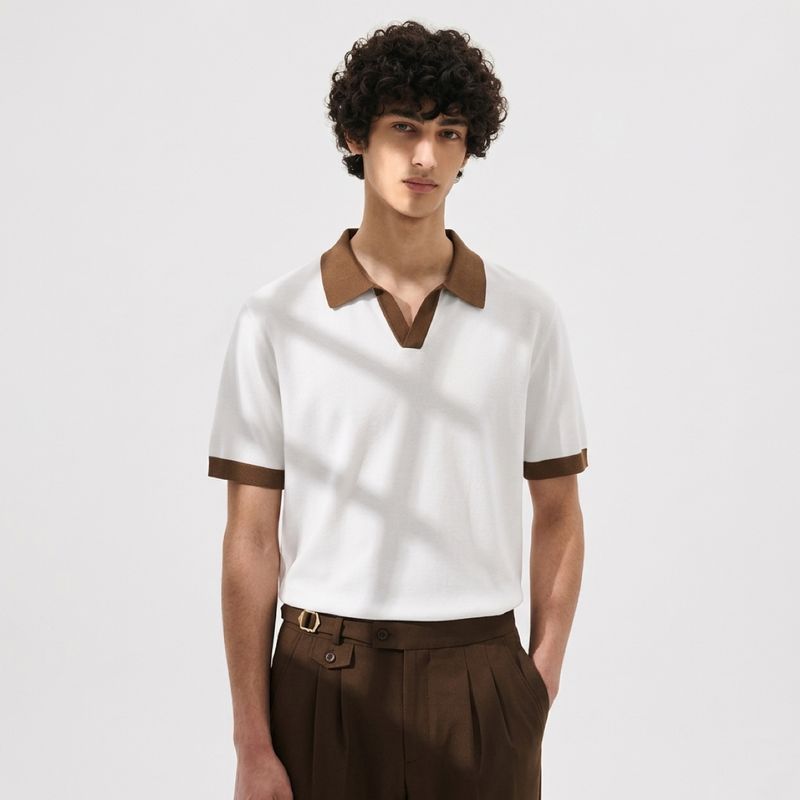 The Patch Polo Set