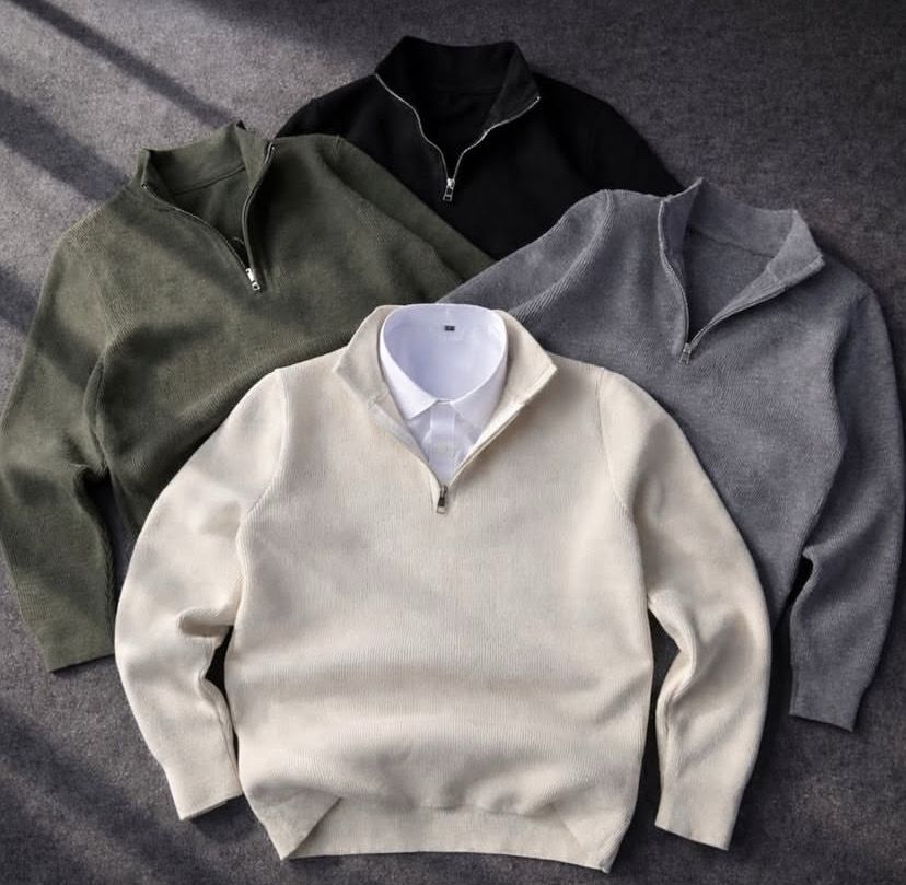 Ribbed Classic Q-zip