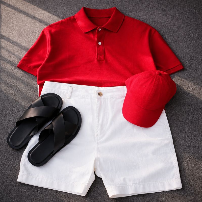 Pique Polo And Short