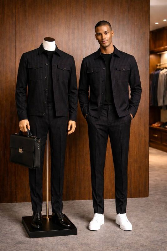 Wool Jacket Set
