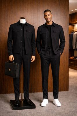 Wool Jacket Set