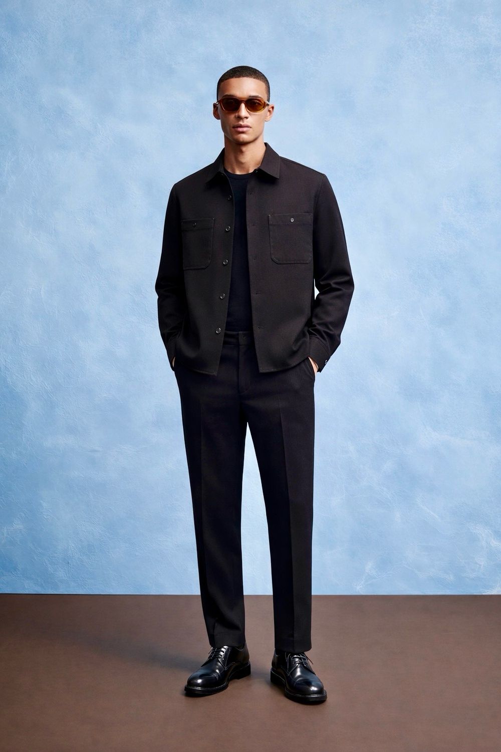 Standard Cotton Smart Shirt Set