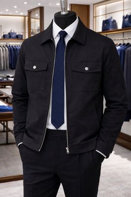 Button Basic Jacket