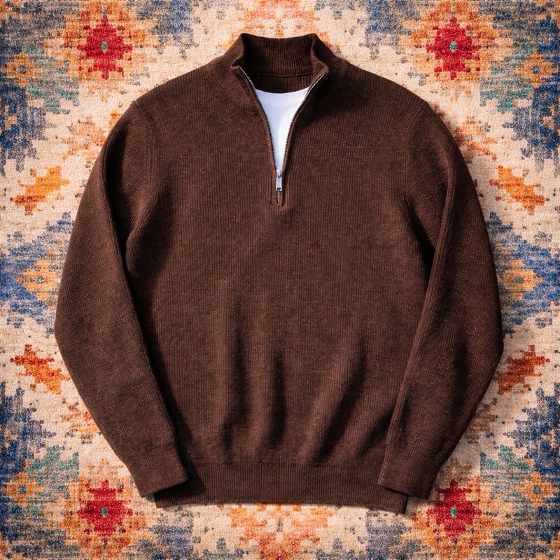 Signature Ribbed Q-zip