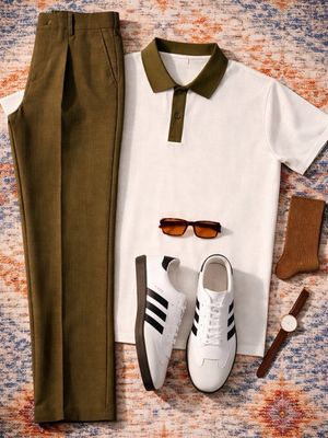Polo Shirt And Pants