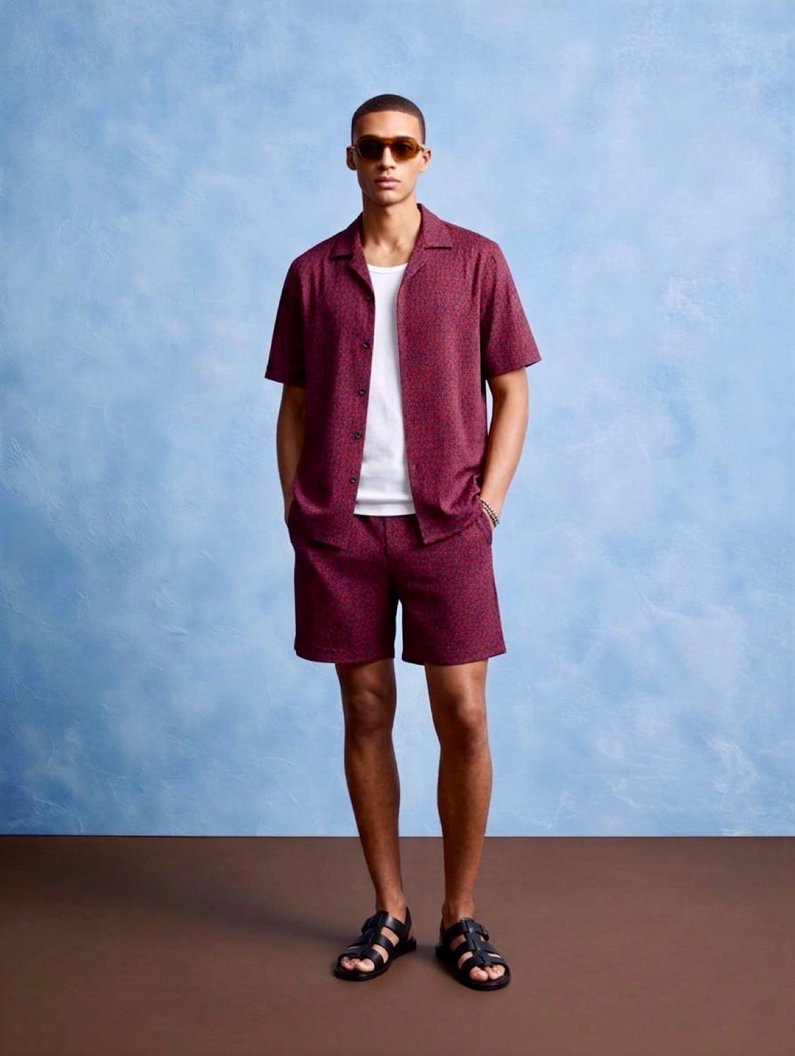 Mosaic Summer Shirt And Shorts