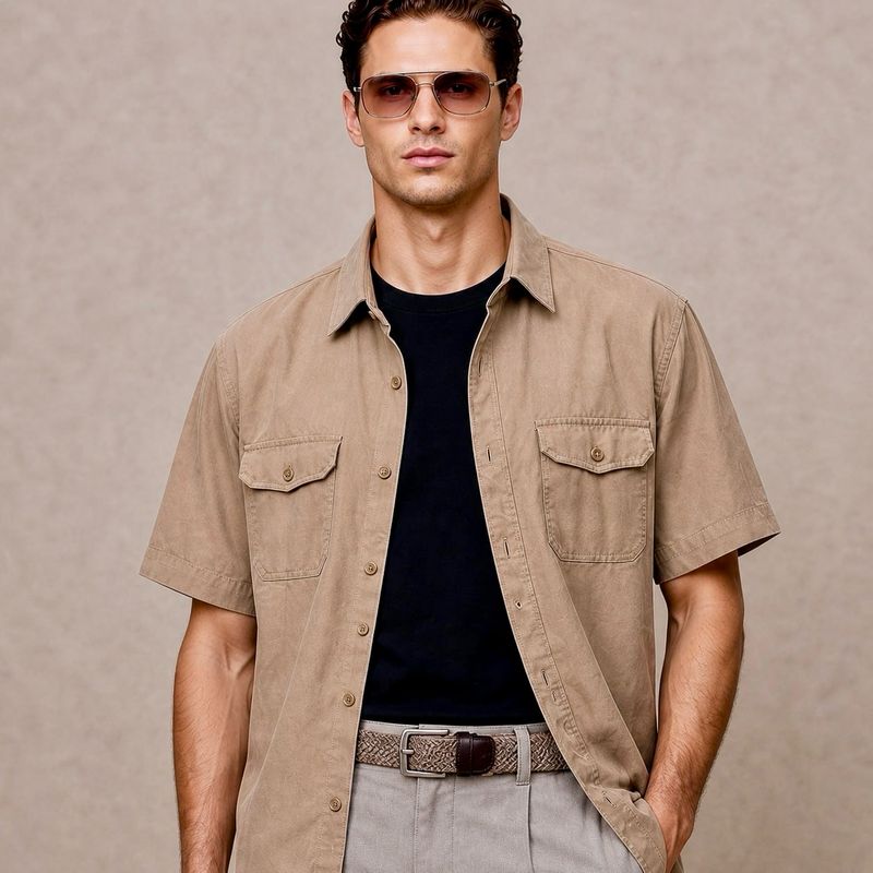 Linen Bunker Shirt