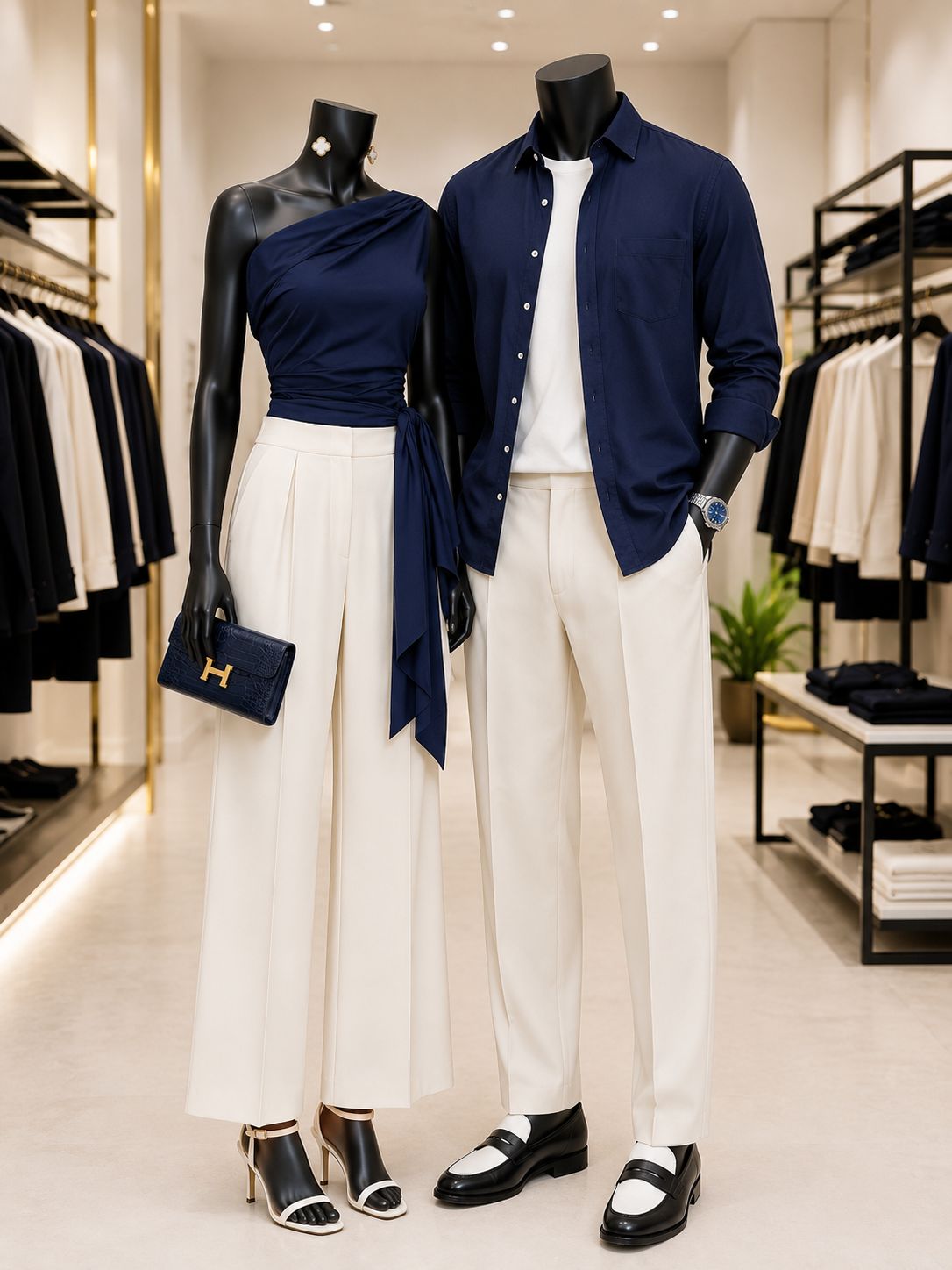 Date-Night Shirt Set