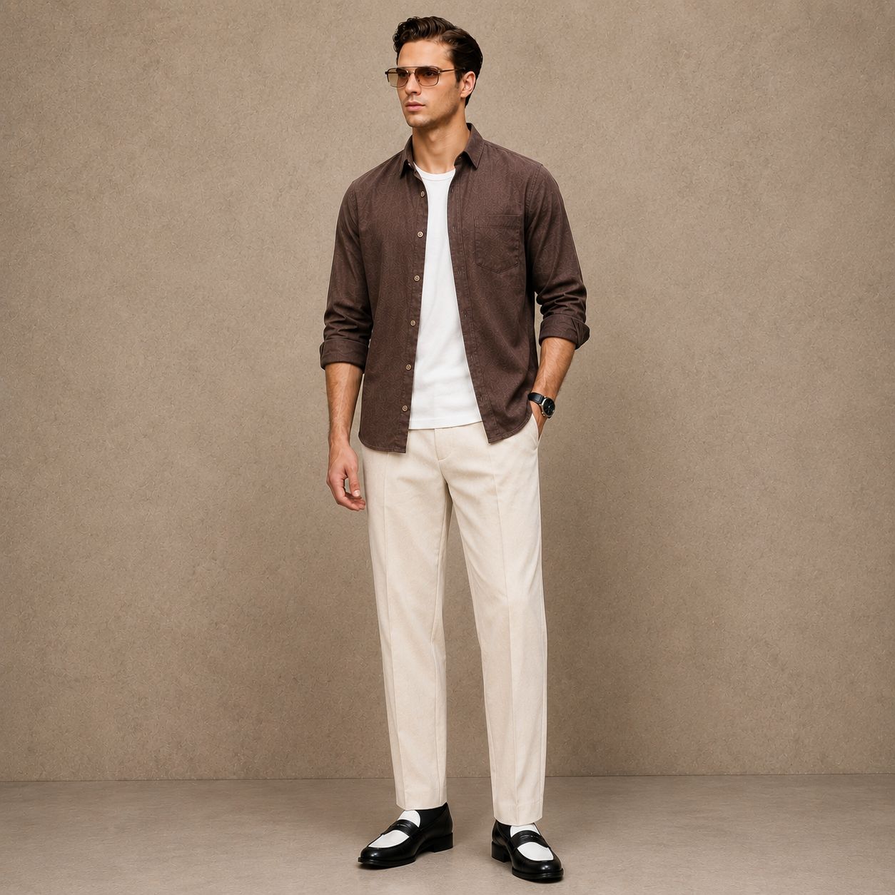 Date-Night Shirt Set