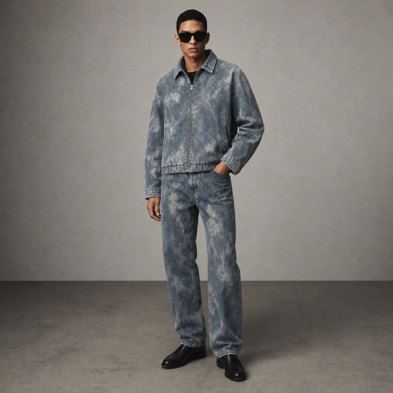 Denim Jacket Set