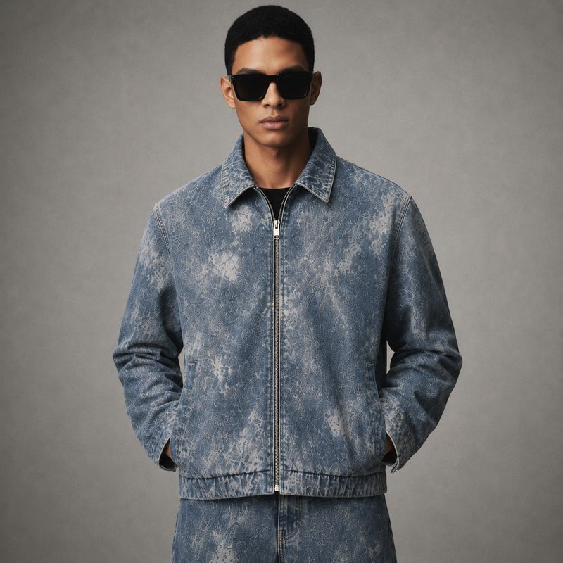 Denim Jacket Set