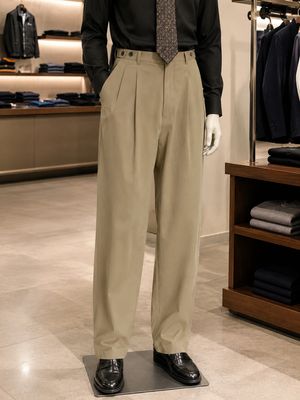Smart Pleated Pants
