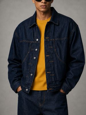 Denim Trucker Jacket set