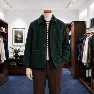 French Corduroy Chore Jackets