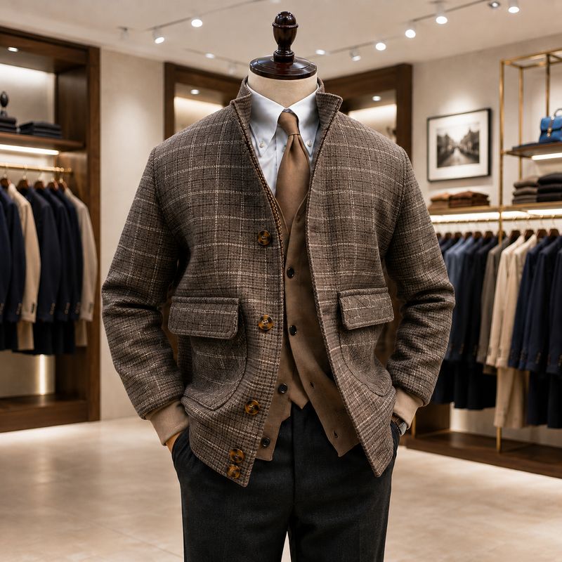 The Savile Plaid Jacket