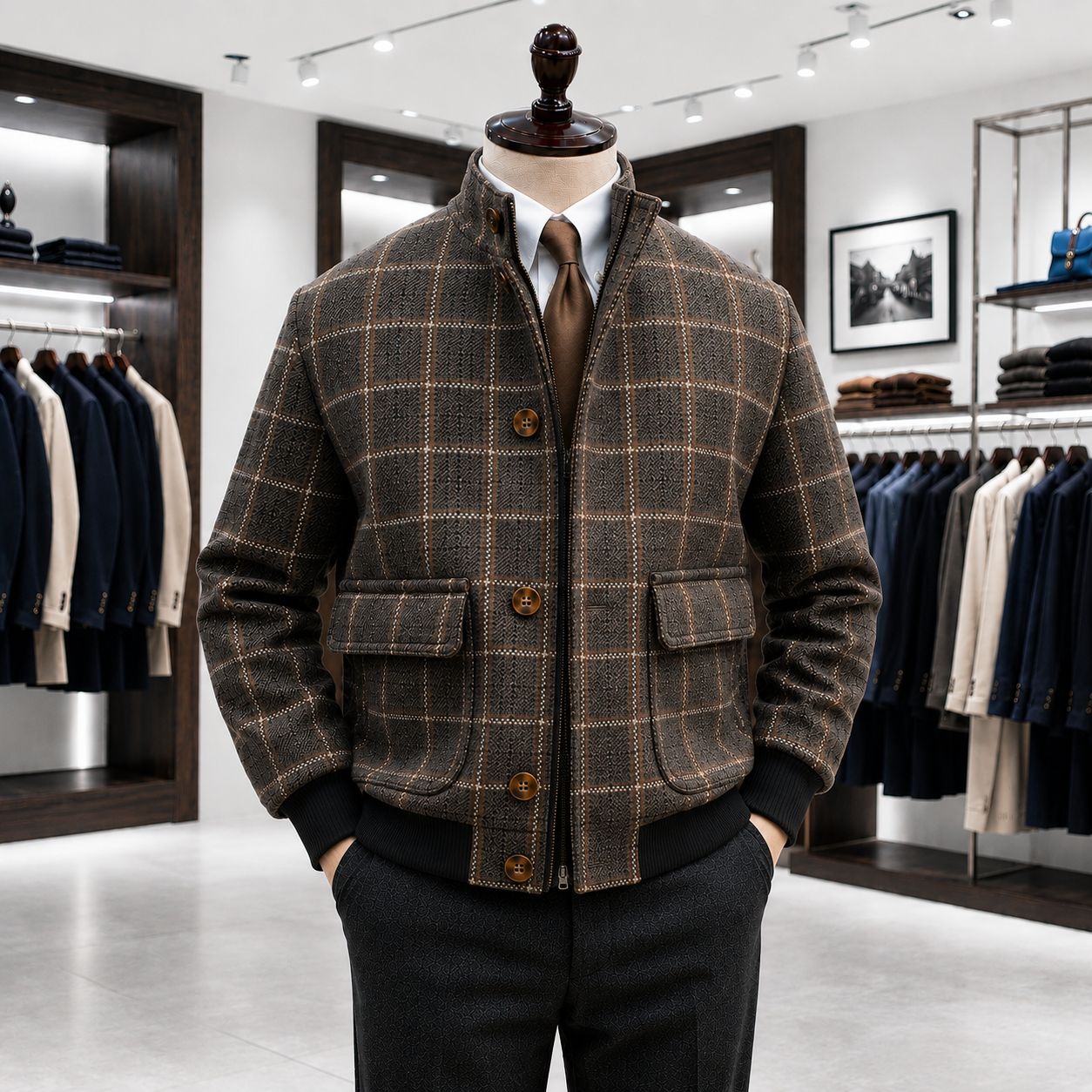 The Savile Plaid Jacket