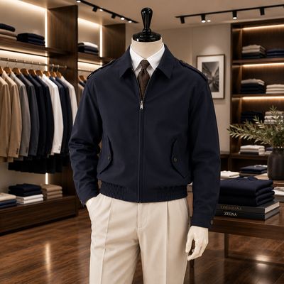 Formal Bomber Jacket