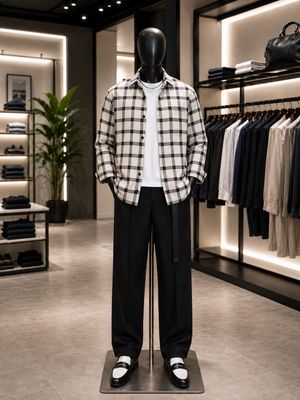 Wool Check Shirts and Pant