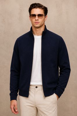 Men's Mock-Neck Full-Zip Jacket