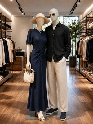 The Beach Linen Set