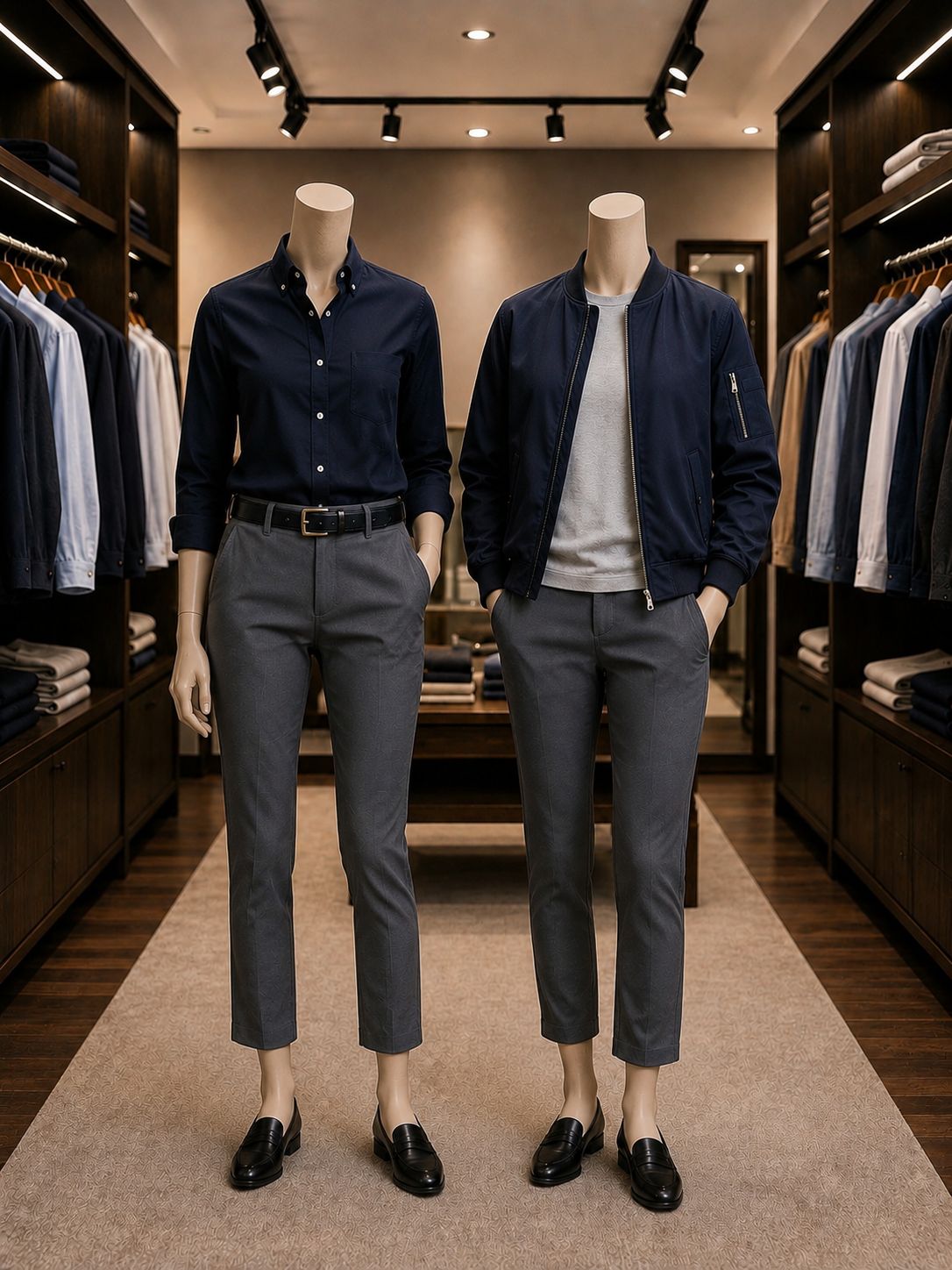 Female Oxford shirts &amp; Bomber Jackets