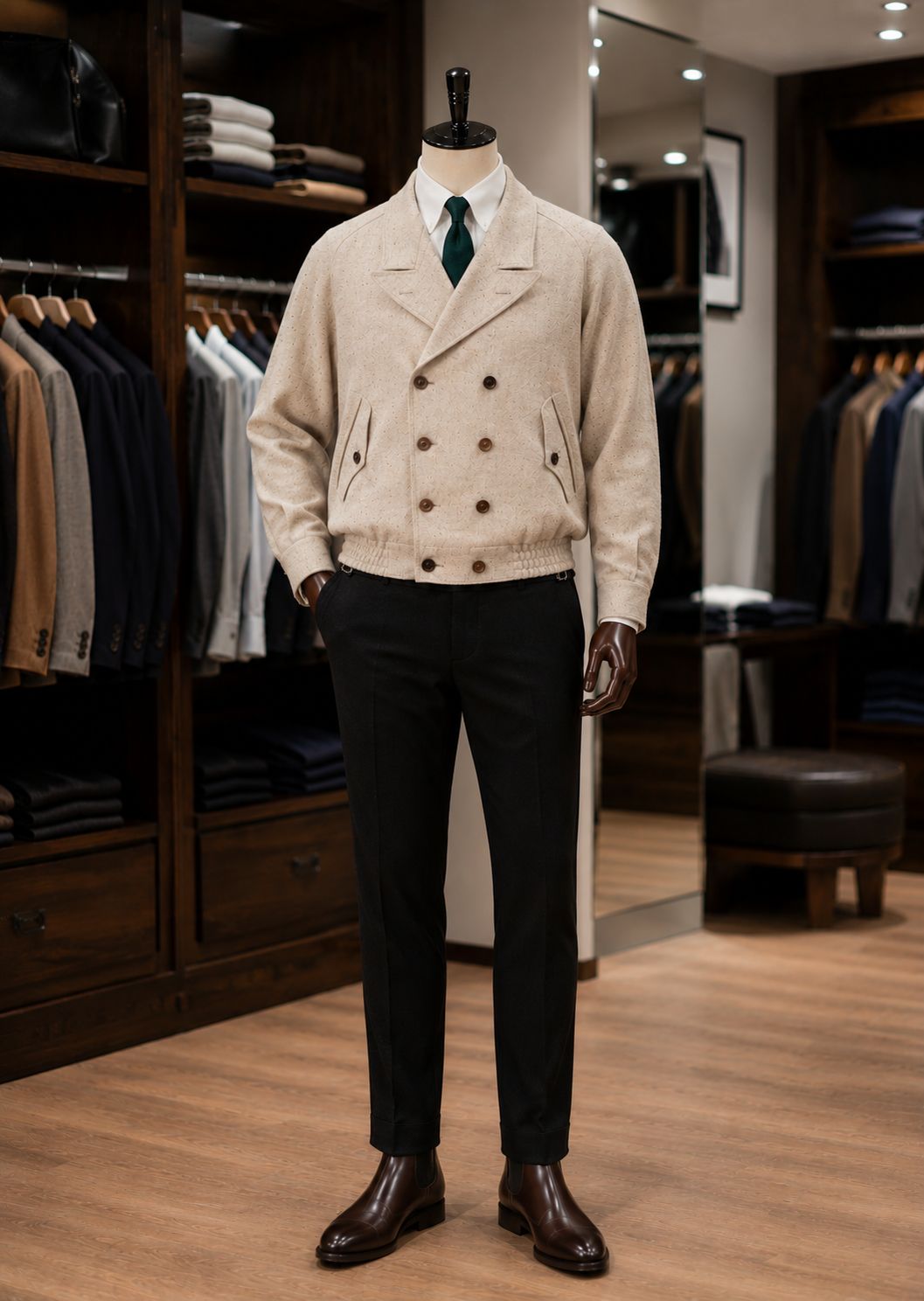 Linen Regent Jacket set