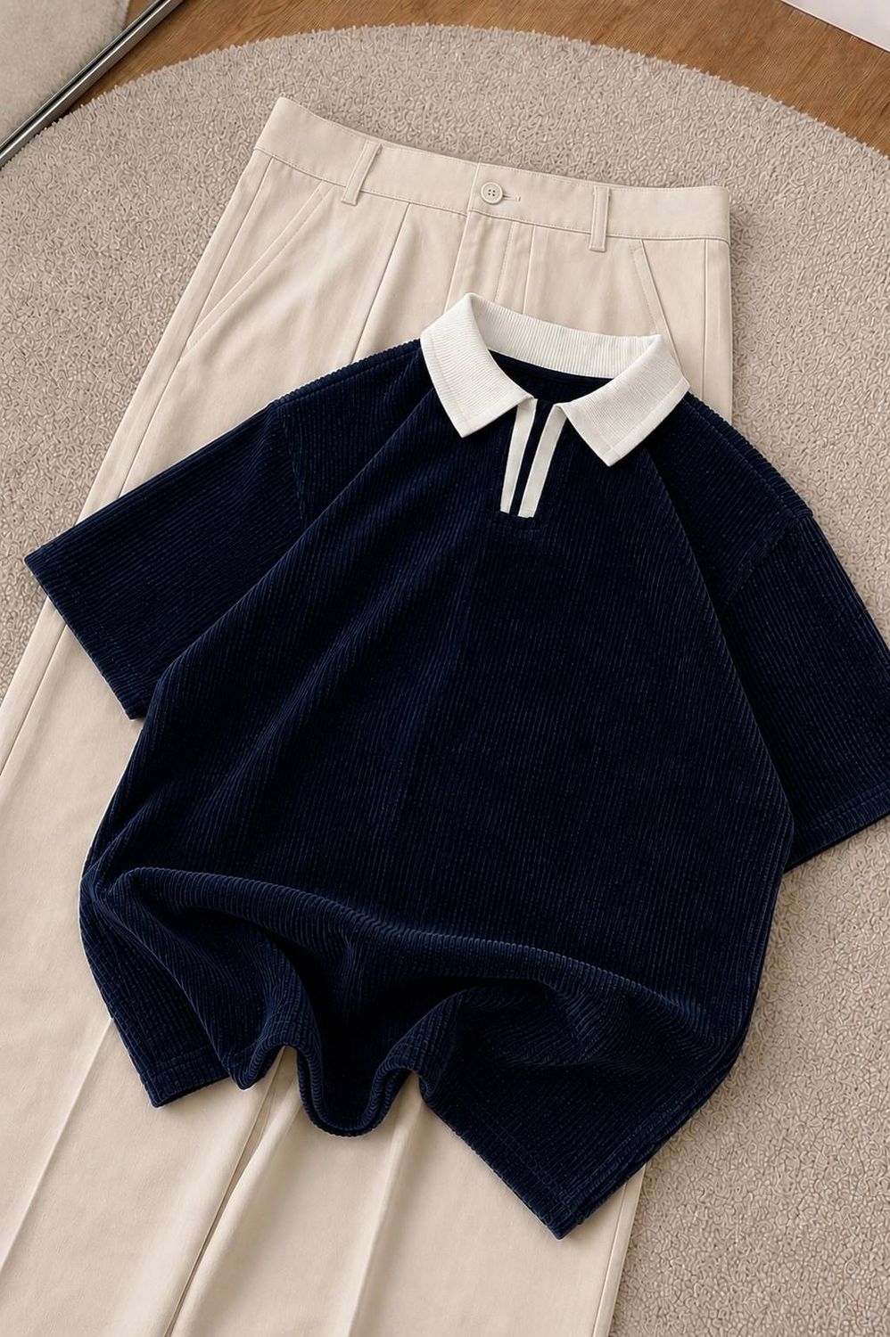 Corduroy Polos &amp; Pant