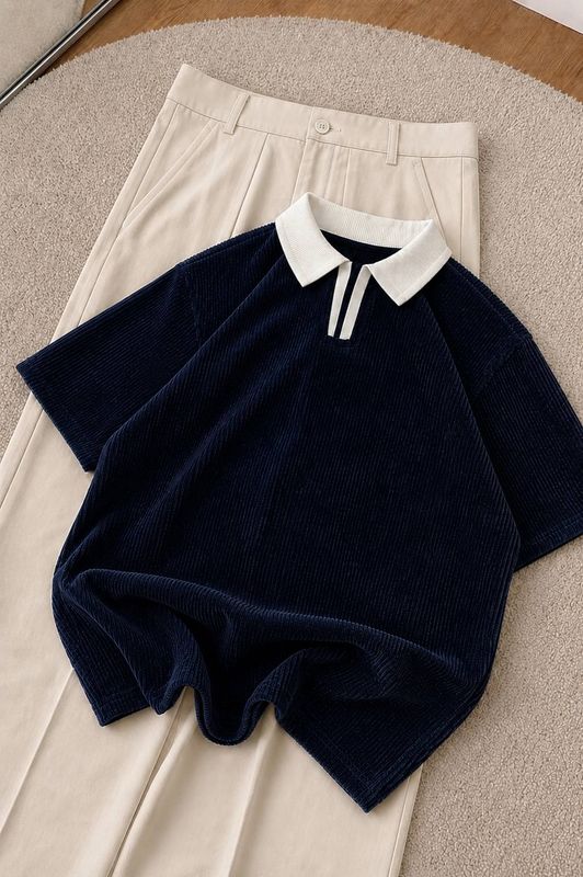 Corduroy Polos &amp; Pant