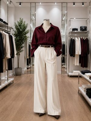 High Waist Pants &amp; Shirts