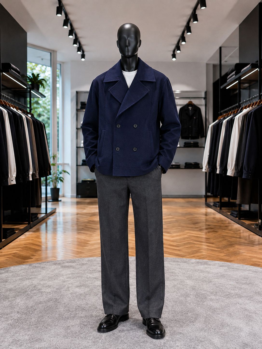 Sandro Cropped Jacket (OS)