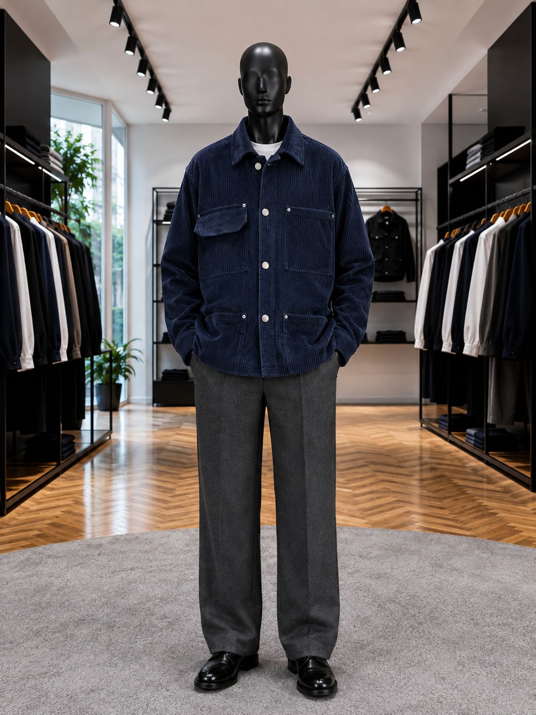 The Nobleman Jacket Corduroy (OS)
