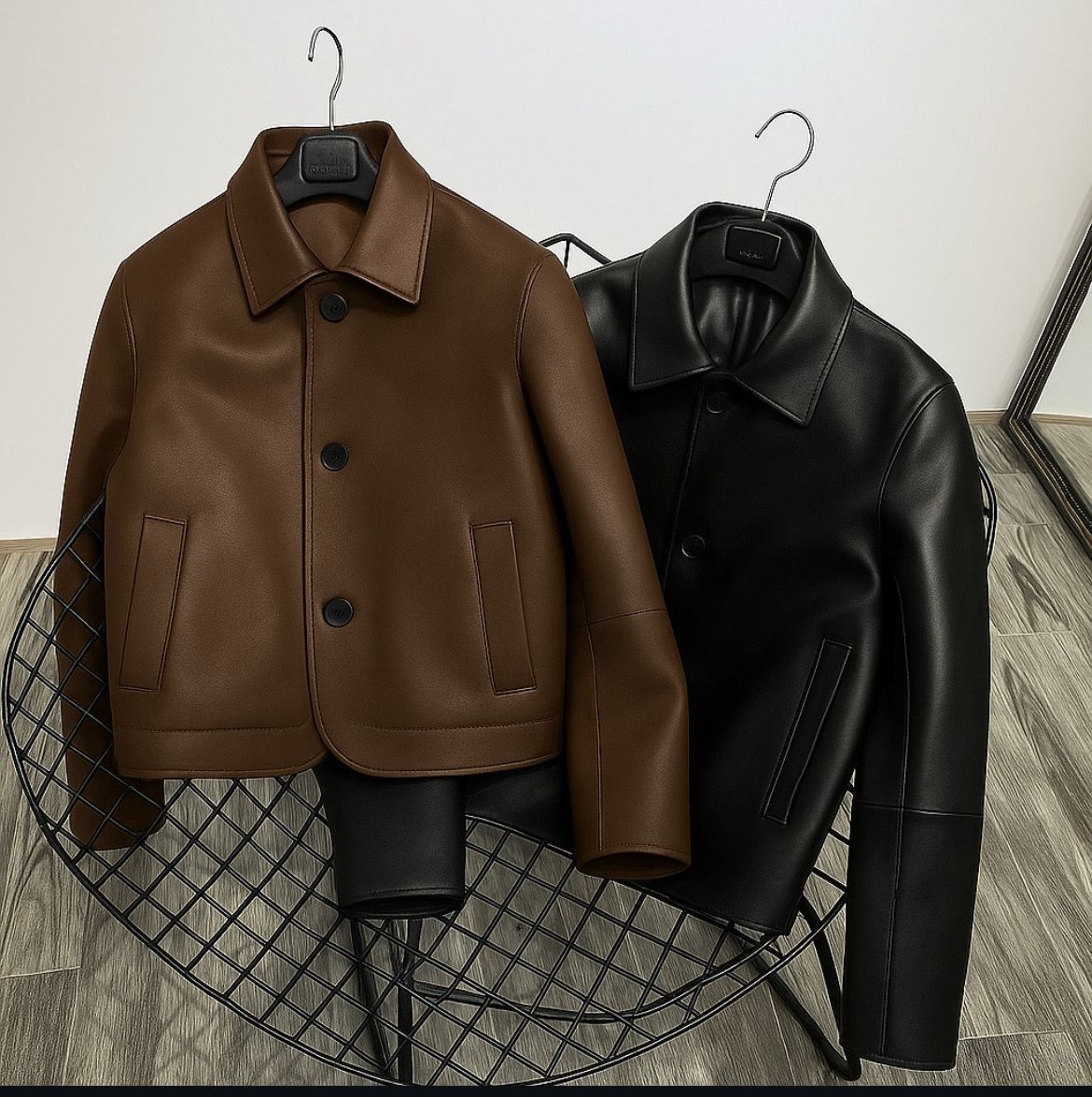 Bumper Leather Jacket