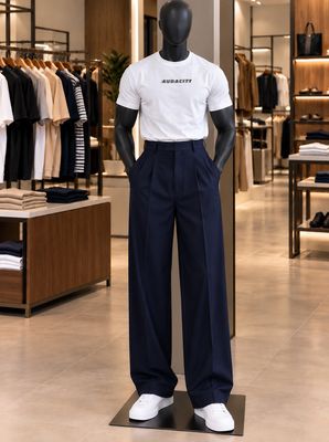 Audacity T-shirt And Wide Pants
