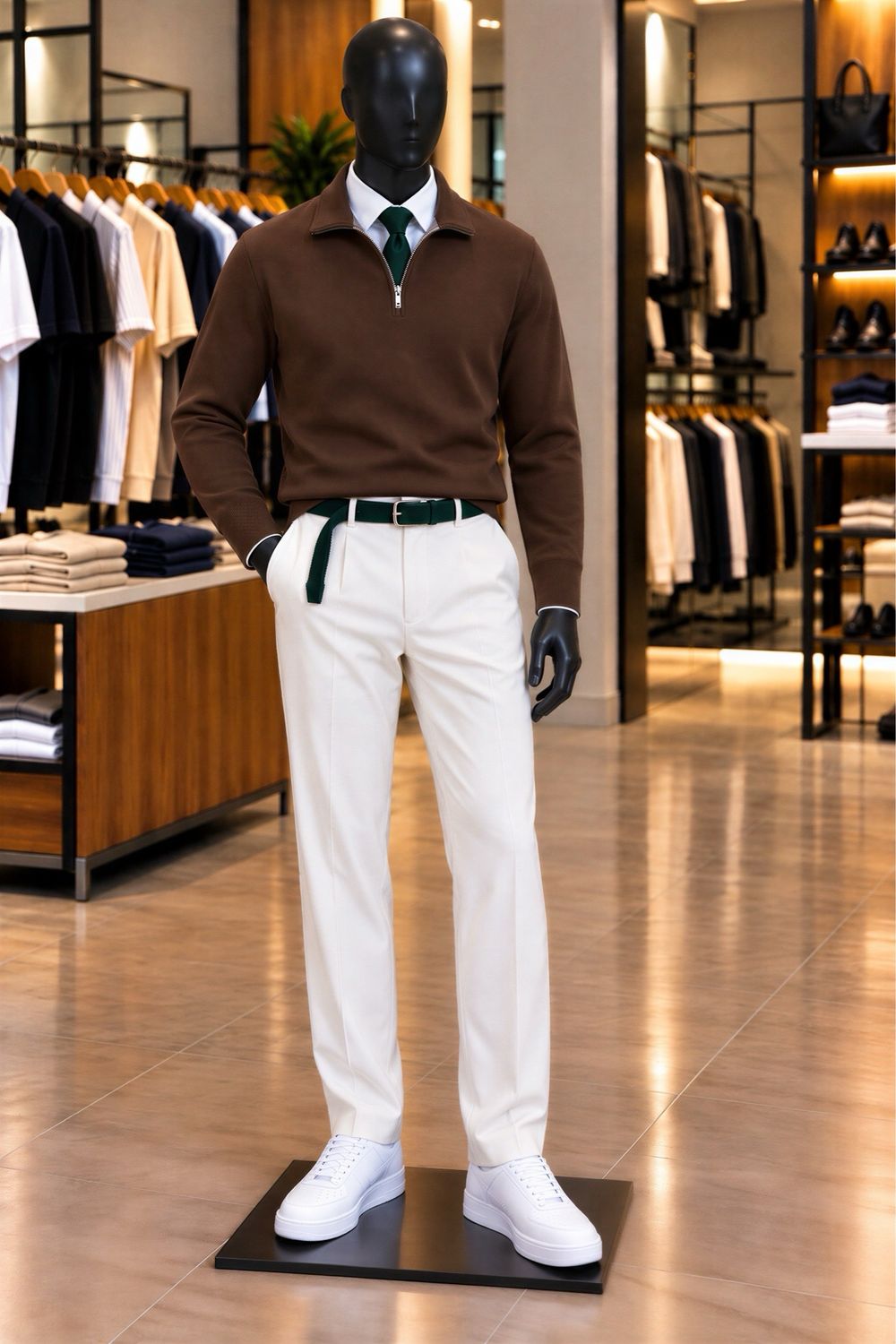 Half-zip Sweater