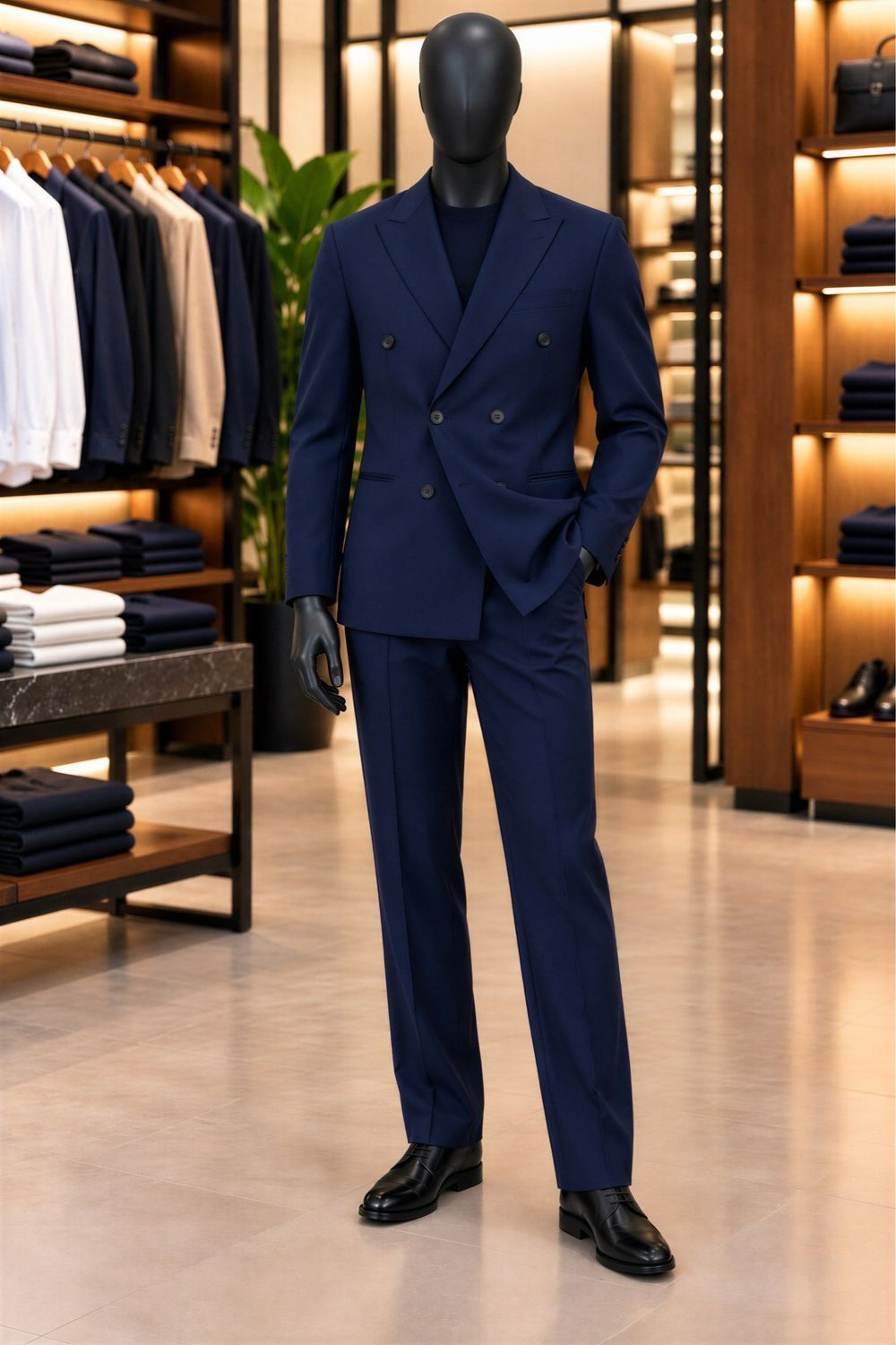 Easy Double Breasted Suit