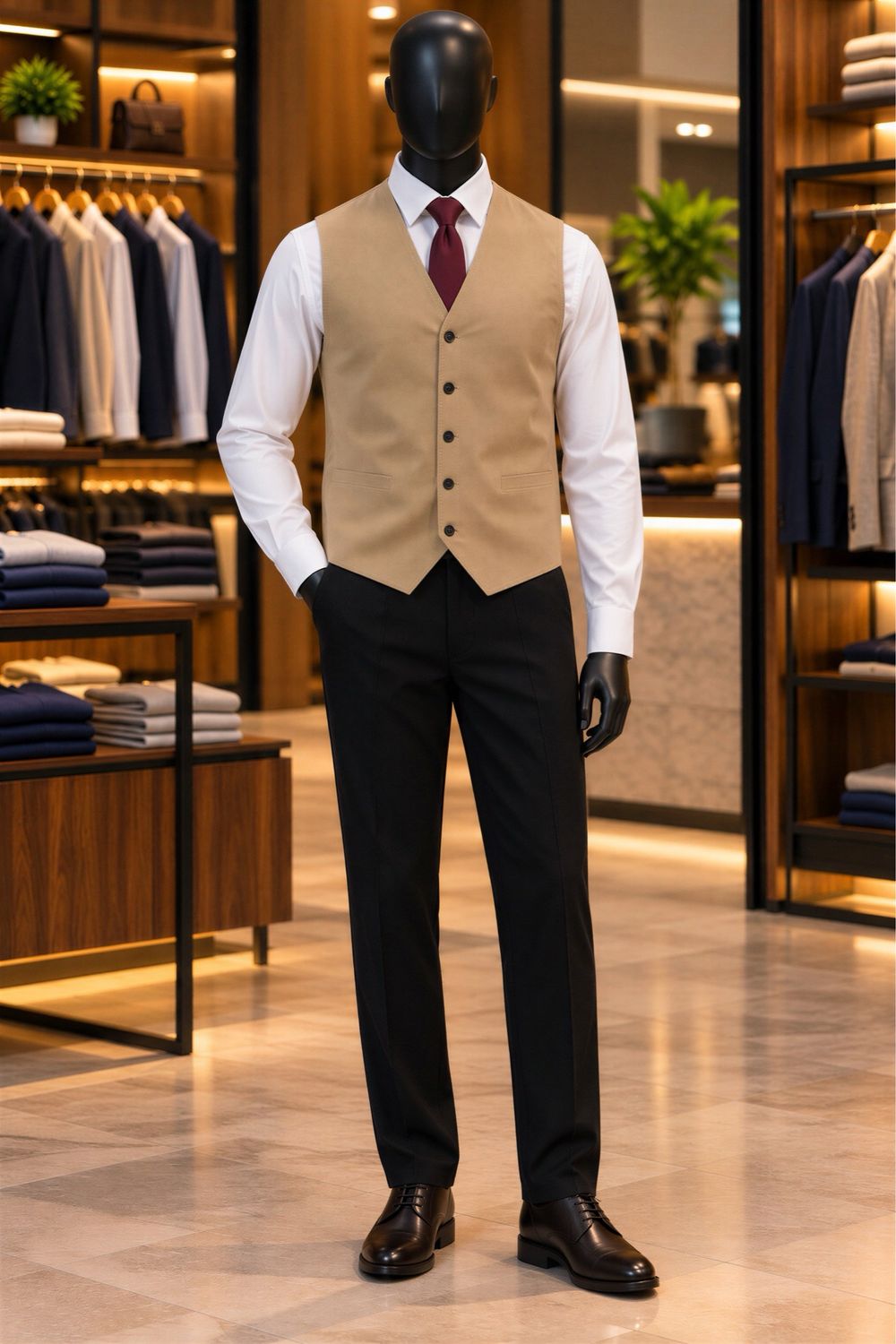 Bafashion Men’s Waistcoat