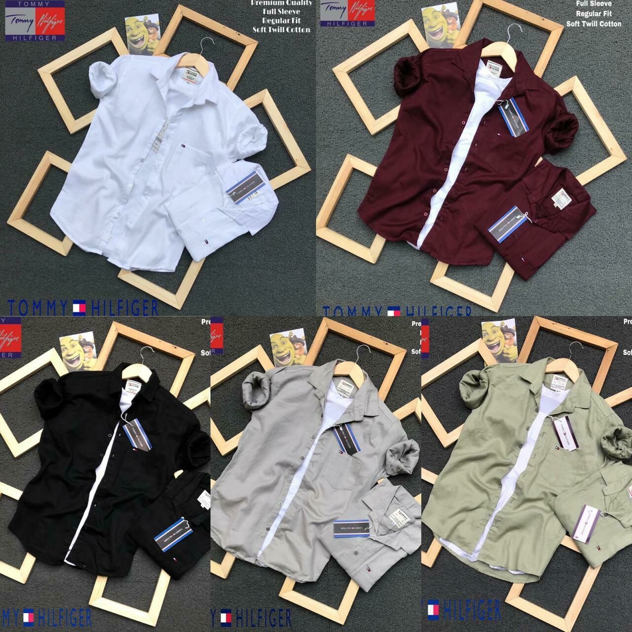TOMMY HILFIGER PLAIN SHIRT