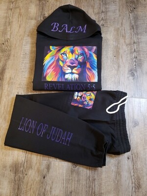 Lion Of Judah Sweat Suit
