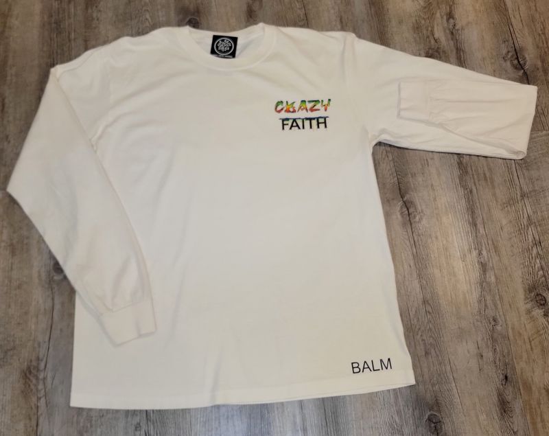 Crazy Faith Multicolored Long Sleeve Tshirt