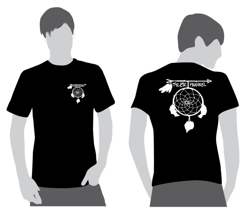 Tyler Fauxbel Black Tee (Large)